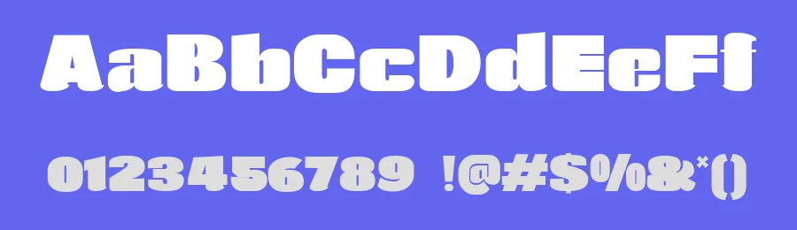 Agustina Heavy by Fernando Carvente — Display Font — thumbnail 3