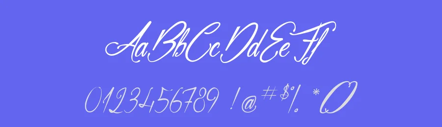 Alicia on the enchanted Highlands by Maelle.K — Script Font — thumbnail 3