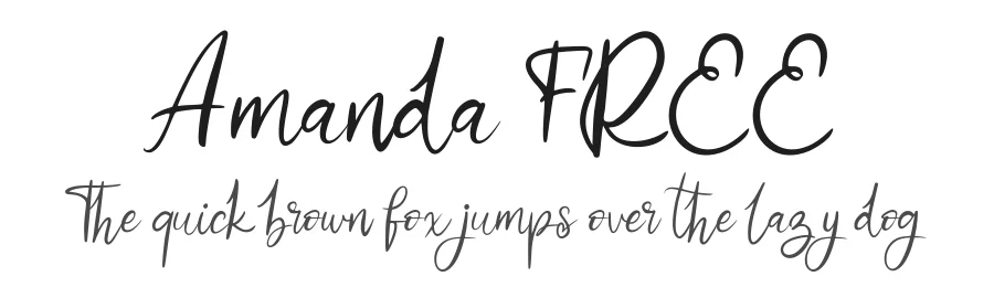 Amanda FREE by Fannan Studio — Sans Font