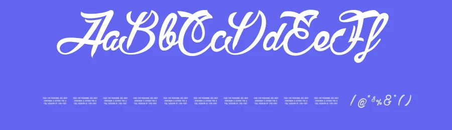 America and Stars by dcoxy Medina Gregory — Script Font — thumbnail 3