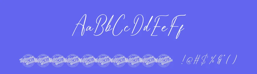 Amethykan DEMO VERSION Italic by Heru Utama Putra — Script Font — thumbnail 3