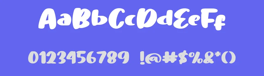 Angel Foods by Muhamad Yusron  Billah — Display Font — thumbnail 3