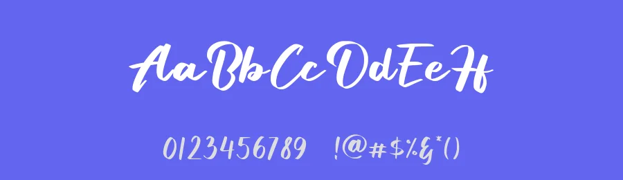 Aprillia Wijaya Demo Version by Allouse.Studio — Script Font — thumbnail 3