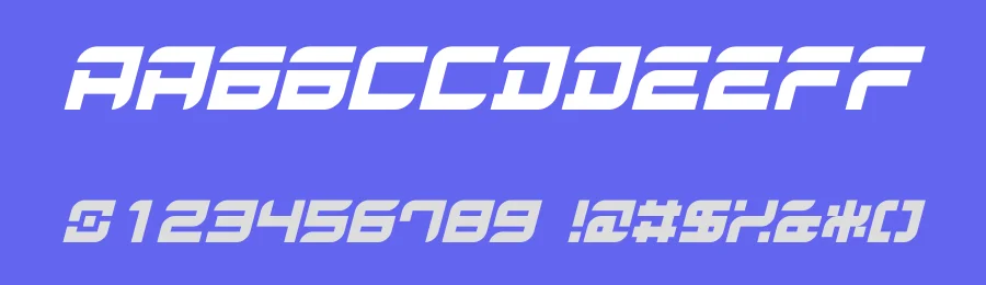 Arrow Stomper Oblique by UkiyoMoji Fonts — Display Font — thumbnail 3
