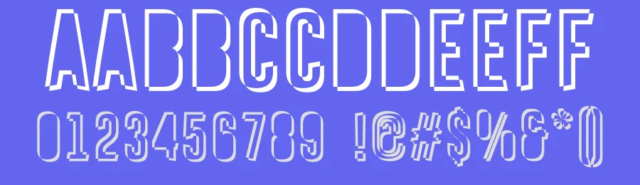 Astakhov First Simple Chaos by Dmitry Astakhov 2017. Russia, Penza. — Display Font — thumbnail 3