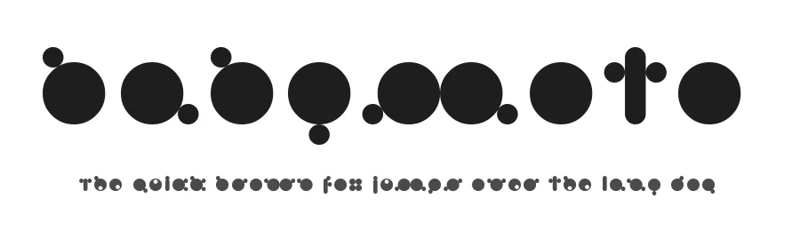 Babymoto by Adam Rucki β Sans Font
