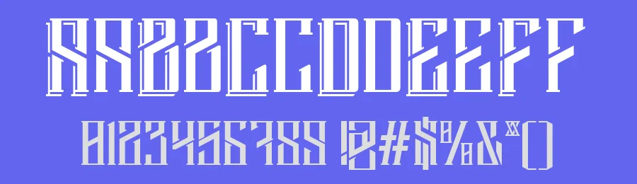 Barbarossa by Adhreza — Display Font — thumbnail 3