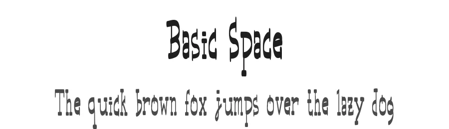 Basic Space by Joanne Abellar β Script Font