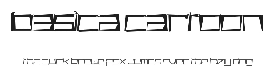Basica Cartoon by Carlos Matteoli a.k.a. Qbotype — Display Font