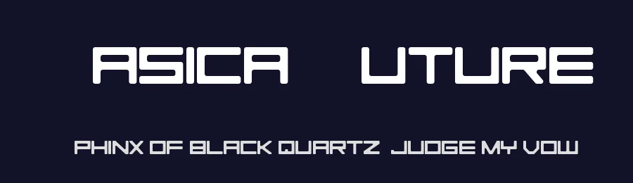 Basica Future by Carlos Matteoli a.k.a. Qbotype — Display Font — thumbnail 2