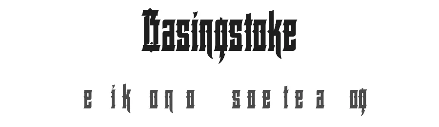 Basingstoke by Gilang Purnama Jaya — Display Font