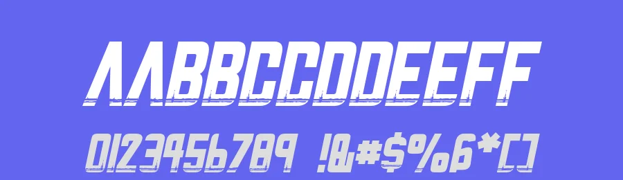 Battle Star by Joseph Dawson — Display Font — thumbnail 3