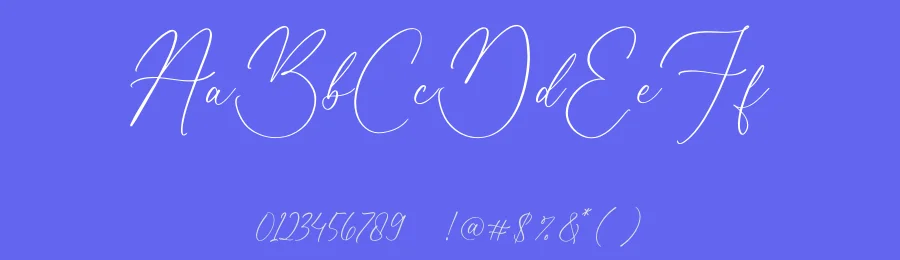 Beatrice Clorophil by Heru Utama Putra — Script Font — thumbnail 3
