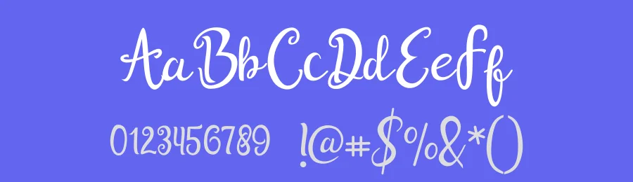 Bella Dahlia by abdul ghofur — Display Font — thumbnail 3