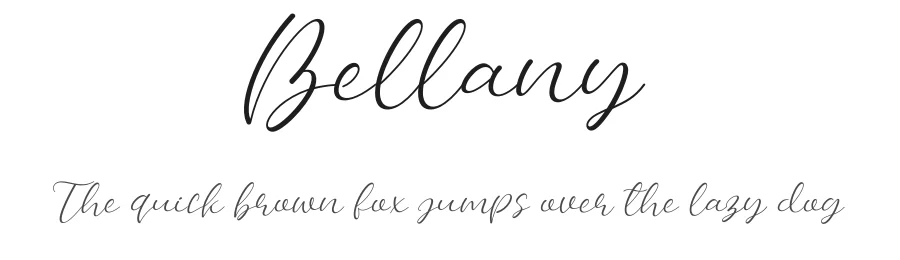Bellany by Rayvaldo Rizki Pratama Augusta — Sans Font