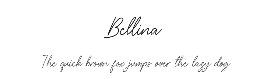Bellina by Iqbal Pauji — Sans Font