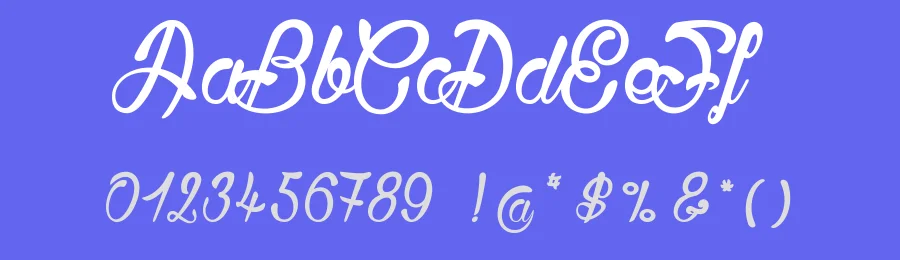 Bisous by dcoxy Medina Gregory — Script Font — thumbnail 3