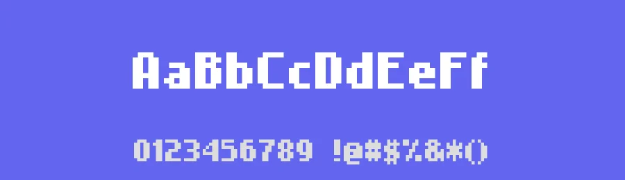 Bit Cell by memesbruh03 — Display Font — thumbnail 3