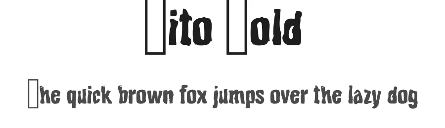 Bito Bold by Gabriel Ponzanelli β Display Font
