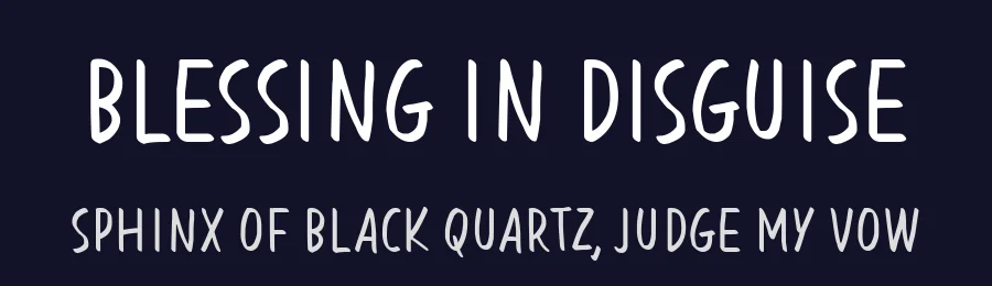 Blessing in Disguise by Situjuh Nazara — Script Font — thumbnail 2