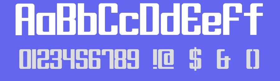 Block C17 Bold by OneSevenPointFive — Display Font — thumbnail 3