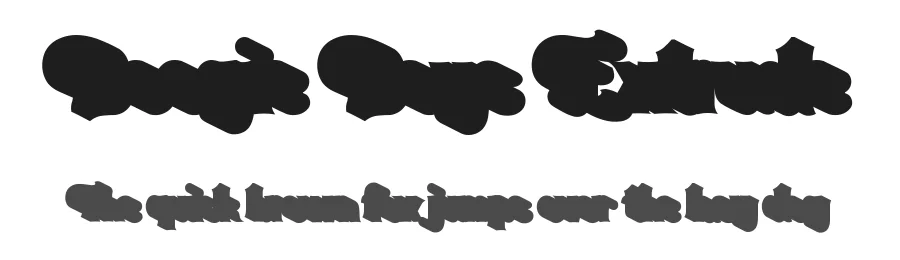 Boogie Boys Extrude by Hermawan β Display Font