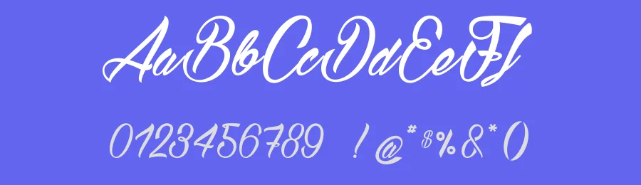 Bostella by dcoxy Medina Gregory — Script Font — thumbnail 3