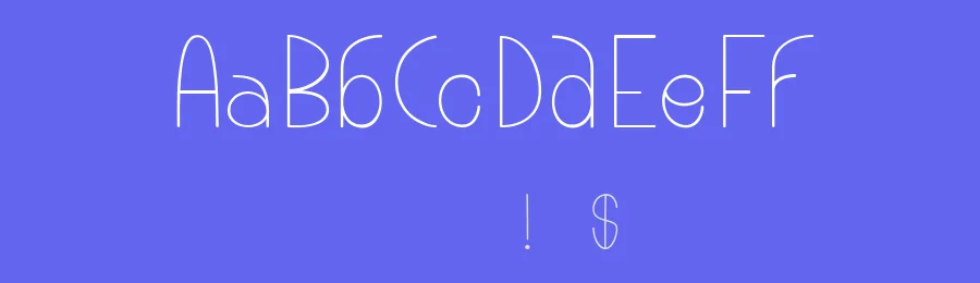 Bouddha Moon by dcoxy Medina Gregory — Display Font — thumbnail 3