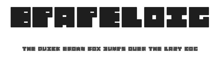 BPapeloig by George Triantafyllakos — Display Font