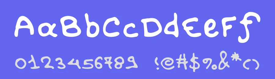 BPchildFatty by George Triantafyllakos — Script Font — thumbnail 3