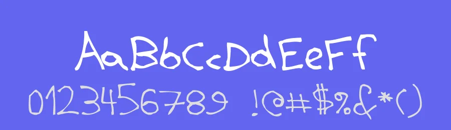 BPchildLefty by George Triantafyllakos — Script Font — thumbnail 3