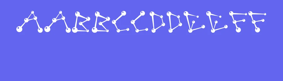 BPmolecules by George Triantafyllakos — Display Font — thumbnail 3