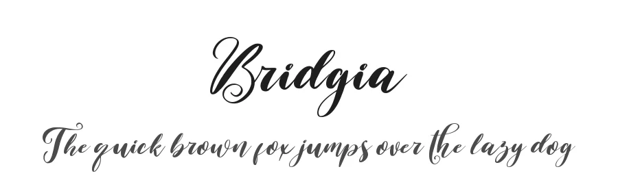 Bridgia by Aldedesign 2020 (Alde Saputro) — Sans Font