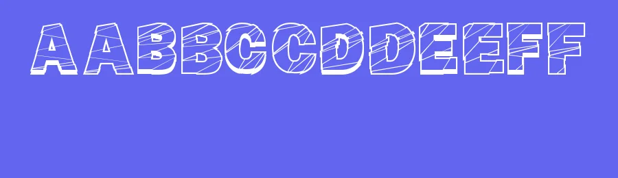 Broken Fluid by Qkila — Display Font — thumbnail 3