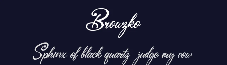 Browzko by 160 Studio — Sans Font — thumbnail 2