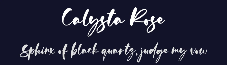 Calysta Rose by Heru Utama Putra — Script Font — thumbnail 2