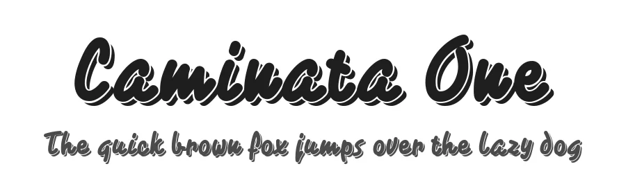 Caminata One by deFharo — Script Font