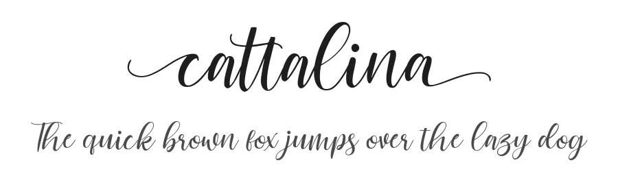 Cattalina by Good Java Studio — Script Font