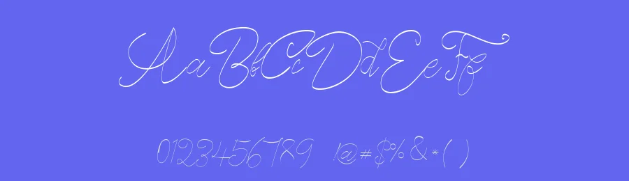 Cecilia Script by Hendra Maulia — Script Font — thumbnail 3
