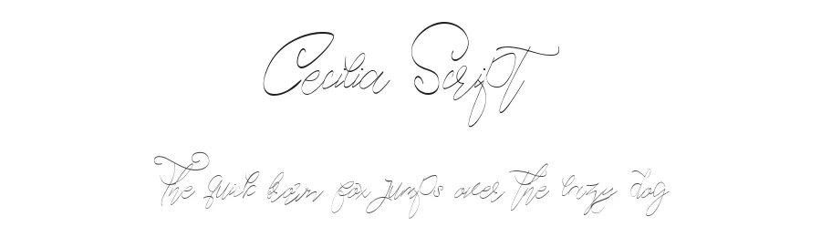 Cecilia Script by Hendra Maulia β Script Font