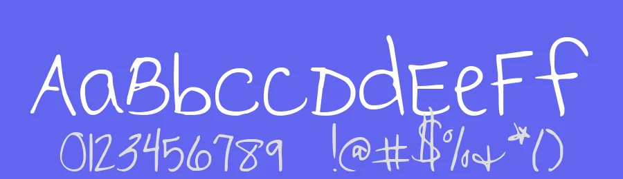 Cedarville Pnkfun 1 Print by Kimberly Geswein — Script Font — thumbnail 3