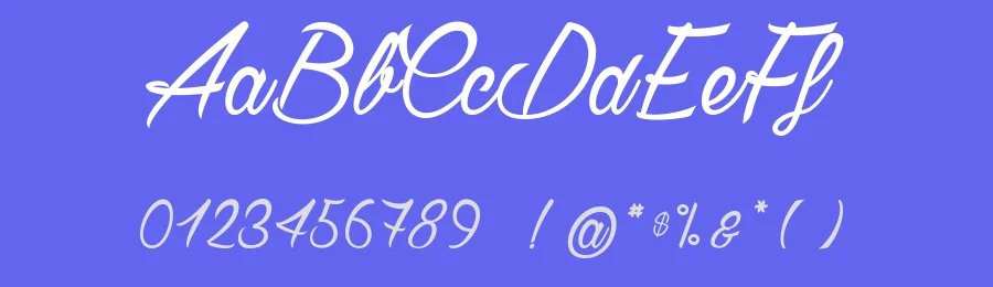 Chardons 2 by dcoxy Medina Gregory — Script Font — thumbnail 3