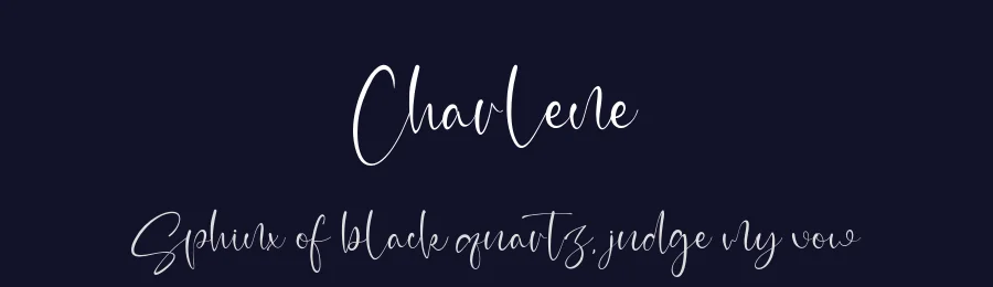 Charlene by Staircase Studio — Script Font — thumbnail 2