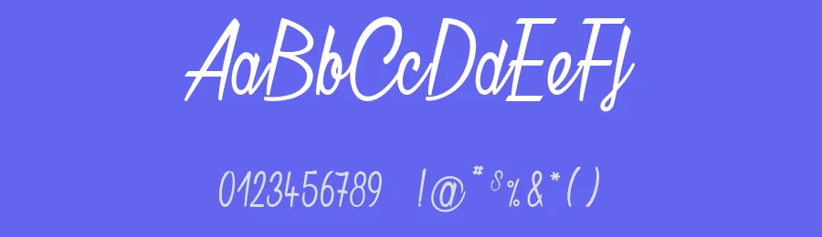 Chatelain des Radis by dcoxy Medina Gregory — Script Font — thumbnail 3