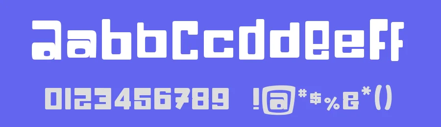 ChAUde SoUriE by dcoxy Medina Gregory — Display Font — thumbnail 3