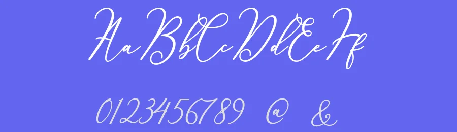 Courtney1 by Amarlettering — Script Font — thumbnail 3