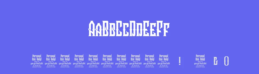 Crozzoe Personal Use by Tama Putra — Sans Font — thumbnail 3