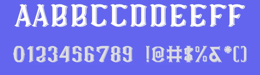 CS Roger Double by Craft Supply Co. — Display Font — thumbnail 3