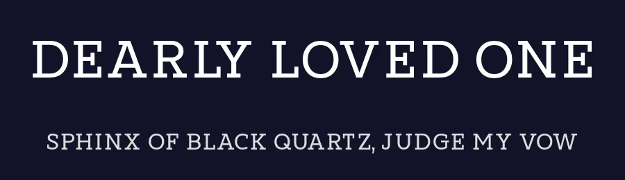 Dearly loved one by Situjuh Nazara — Display Font — thumbnail 2