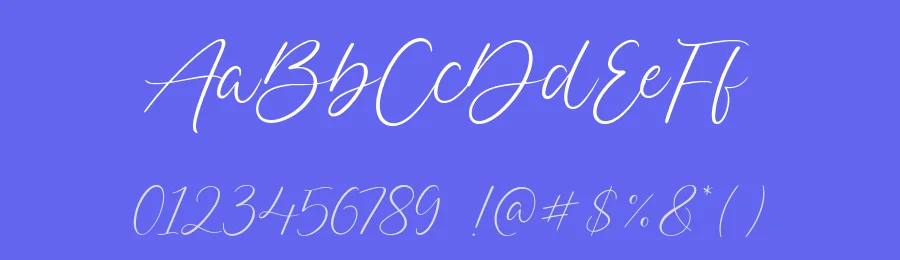 Delmon Delicate Script by Atharuah Studio — Script Font — thumbnail 3
